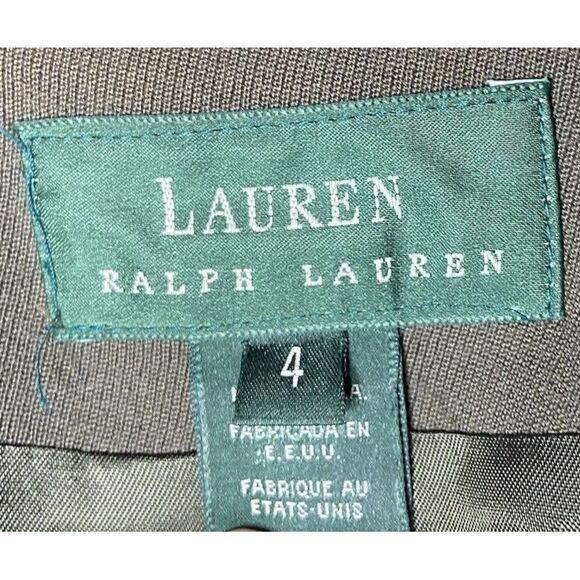 Vintage Lauren Ralph Lauren‎ Equestrian Blazer Womens 4 Horse Buttons Wool USA - Picture 9 of 15